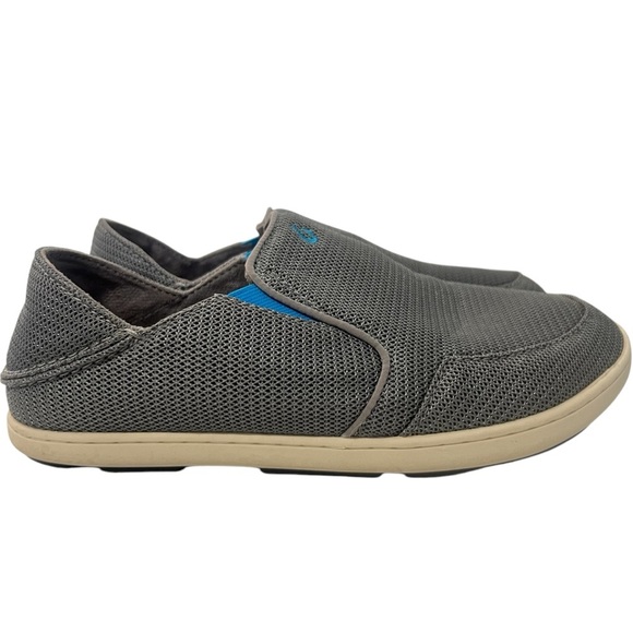 Olukai Nohea Mesh Slip On Slip In Loafer Shoes Activewear Boat Boys Size 5 - Picture 1 of 10